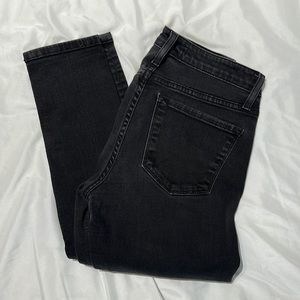 Black distressed Flying monkey jeans.